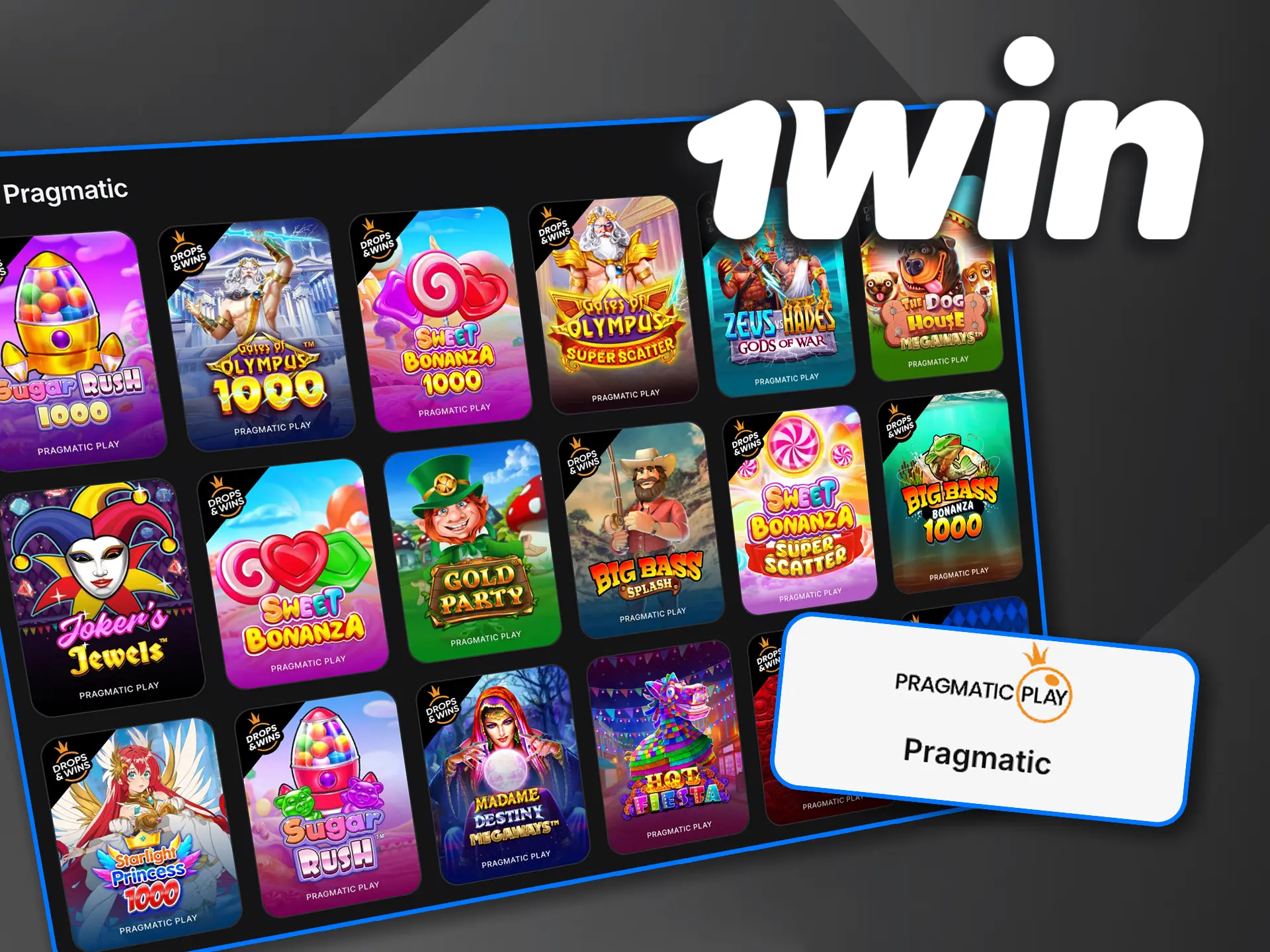 Gana premios increíbles con Drops and Wins de 1win.