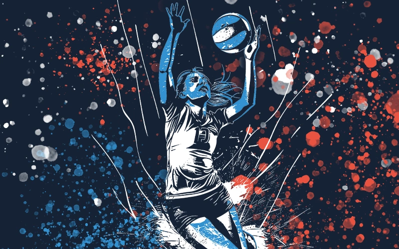 Apuestas en partidos de voleibol nacionales e internacionales desde la app oficial 1Win.