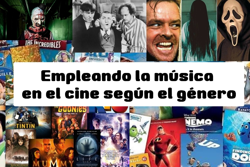 Empleando la música en el cine según el género